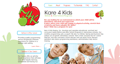Desktop Screenshot of kare4kidsregina.ca
